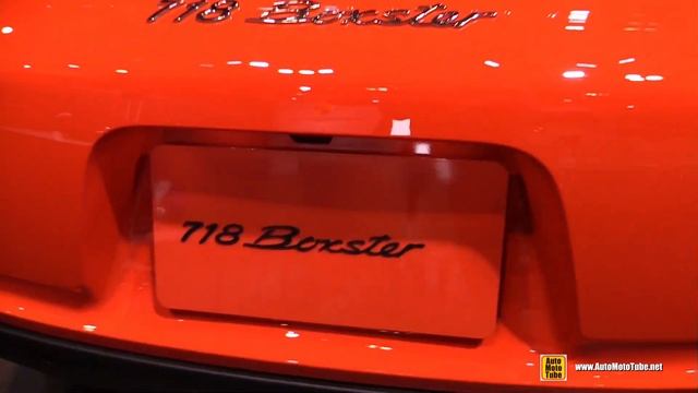 2017 Porsche 718 Boxster - Exterior and Interior Walkaround - 2017 Toronto Auto Show смотреть онлайн