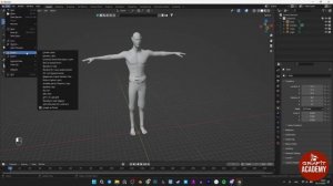 Как создать основу персонажа и поставить его в нужную позу в Blender? | Быстрый и простой способ