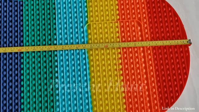 New Jumbo Pop It Unboxing - World's Biggest Pop It - 1048 Pops!