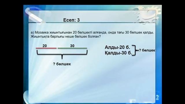 2 сынып математика 11 санының құрамы (1 тоқсан. 8 сабақ) смотреть онлайн