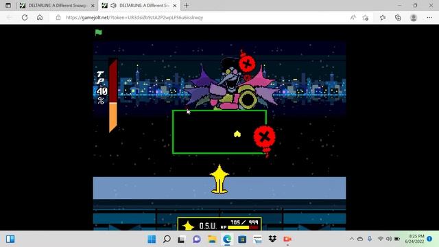 Starwalker Vs Giga Spamton (Deltarune: A Different Snowgrave)