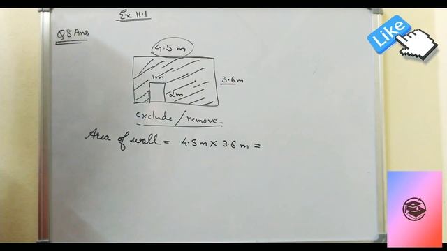PERIMETER AND AREA//CH-11//CLASS 7//EX 11.1 (Q-8)// MATHSPEDIA смотреть онлайн