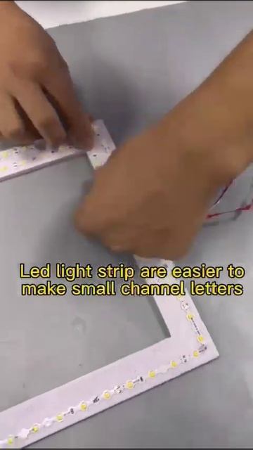 How To Use  S Type(zigzag) Led Strip To Make Channel/3D Letter ?
