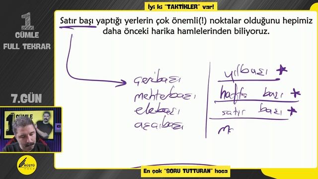 7.GÜN / 1 Cümle Full Tekrar / +PDF / RÜŞTÜ HOCA смотреть онлайн