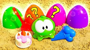 Колдуем вкусняшки для Ам Няма! Видео для малышей про игры в песочнице