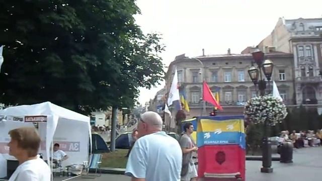 Львов, проспект свободы. Лето 2012. 2. смотреть онлайн