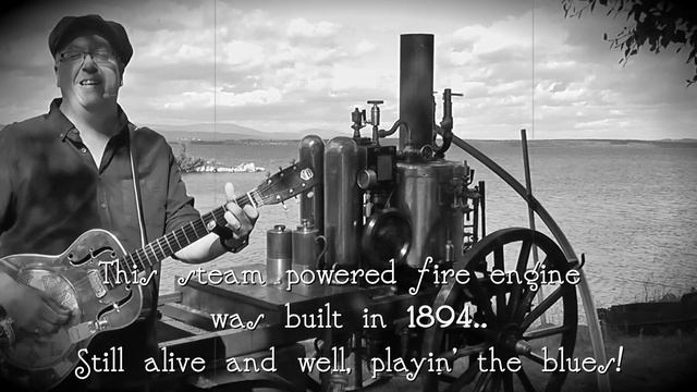 1930's National resonator slide blues with steam engine rhythm!!! смотреть онлайн