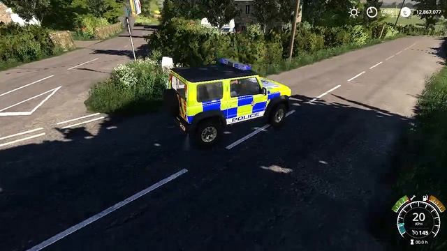 SKINREVIEW: Suzuki Jimny Heddlu Police