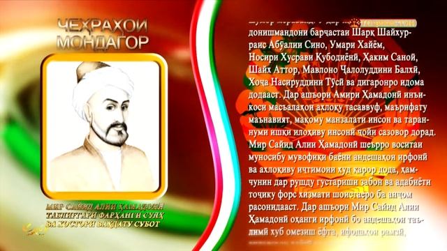 Мир Сайид Алии Ҳамадонӣ Ҳазрати Амирҷон қ 5 Чеҳраҳои мондагор Chehrahoi mondagor Эмомалӣ Раҳмон Пре смотреть онлайн
