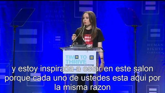 Ellen Page sale del closet español смотреть онлайн