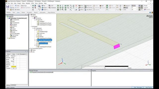 Patch Antenna Design Using Ansys HFSS смотреть онлайн