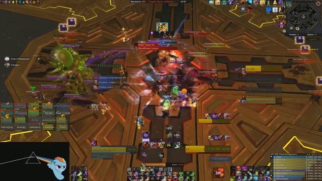 Спектр vs Mythic Zul - Uldir, Affliction Warlock POV смотреть онлайн