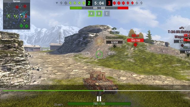 И снова мастер на прем танке.