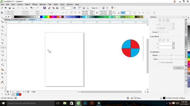 How Use Kinfe & Virtual Segment Tool in Coreldraw in Hindi | Knife & Virtual Segment Tool Full Clas смотреть онлайн