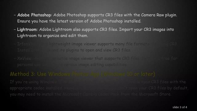 How to Open CR3 Files in Windows смотреть онлайн