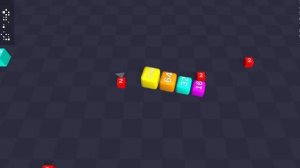 Cube Arena 2048 - I Play Next Level Up Gameplay ( Worms Zone .io )