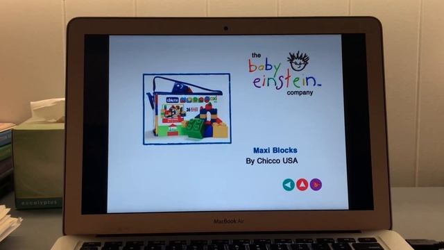 DVD Menu Walkthrough For Baby Einstein Baby Wordsworth 2005 DVD