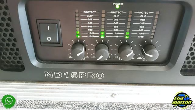 Review Power RDW ND 15 PRO | 4 X 1500 watt 8ohm | power multifungsi смотреть онлайн