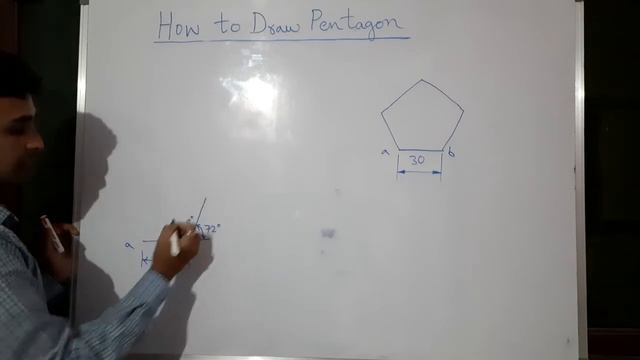 Pentagon Construction | Pentagon Drawing | How to Draw Pentagon in Engineering Drawing by Md Rafeeq смотреть онлайн