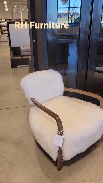 RH Furniture Outlet Tour Feb 2022. Restoration Hardware Living Room Chairs. #homedecor #hometrends