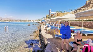 Отель ПикАльбатрос Аква Парк (Pickalbatros Aqua Park), пляж отеля и риф, Sharm El Sheikh.