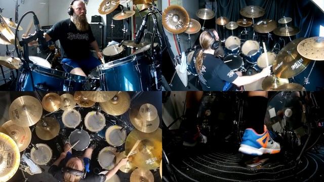Drum Practice - Racer X - Street Lethal - Rock It смотреть онлайн