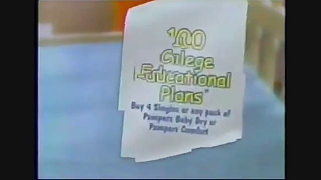 Pampers Baby Scholar Promo TV Commercial | 2001 15's