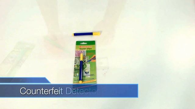 How to Use a Counterfeit Bill Detector Pen Item #8776 | Specialty Store Services смотреть онлайн