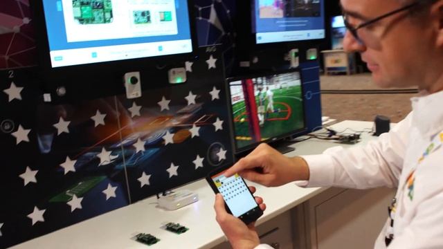 Smart Lighting Control Powered by IoT Gateway at NXP Connects 2018 смотреть онлайн