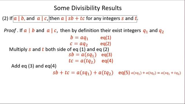 Divisibility, Some Divisibility Results and Division Algorithm Theorem смотреть онлайн
