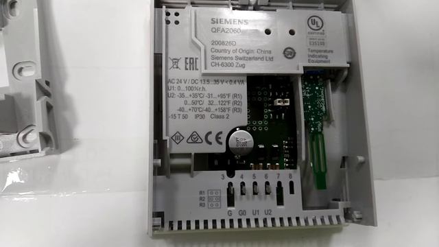#SIEMENS QFA 2060 Room Humidity/Temperature Sensor#siemens  #electronic #electricalvideos  #bms