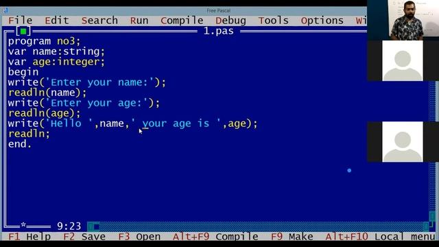පැස්කල් ක්රමලේඛ භාෂාව (Pascal) Part 09