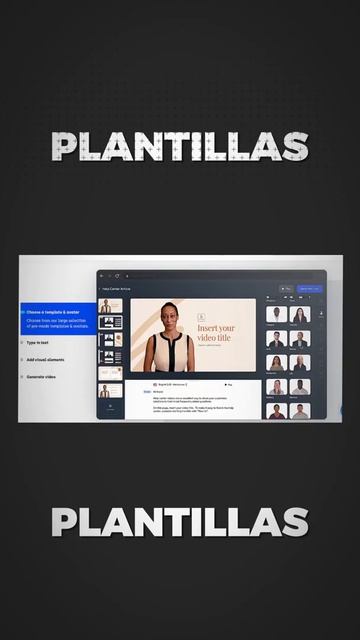 CREA VÍDEOS a partir de TEXTO con IA🔥#shorts #synthesia смотреть онлайн