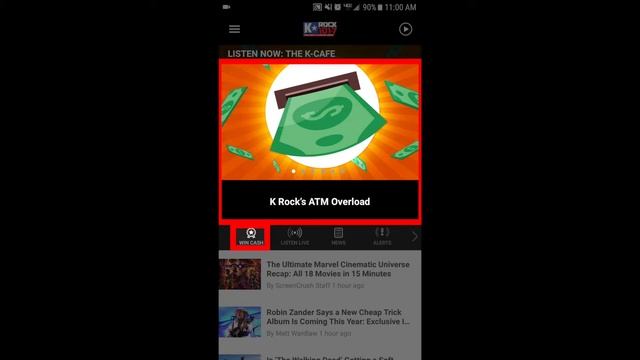 How to Enter Cash Codes with the Free KRock 1017 App смотреть онлайн