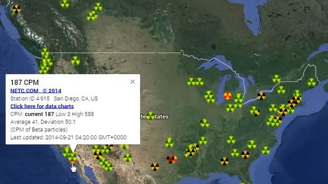 Strange Radiation Readings CA And NM Totally Disappear! смотреть онлайн