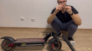 Устранение люфта руле электросамокате Kugoo max speed, M4 PRO версия 2.0