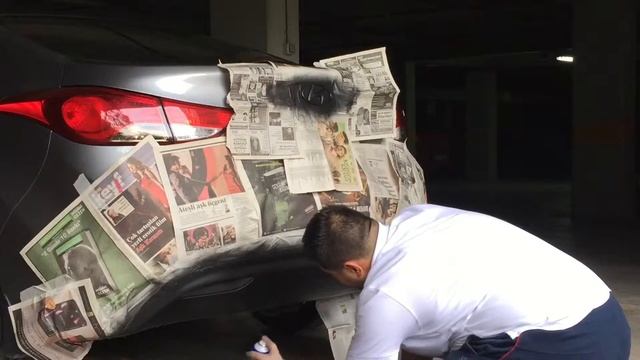 Diy plasti dip my elantra diffuser emblems and grill смотреть онлайн