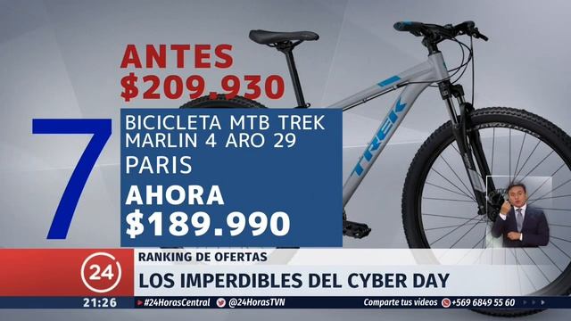 Ranking de ofertas: Conoce los imperdibles del Cyberday 2018 | 24 Horas TVN Chile смотреть онлайн