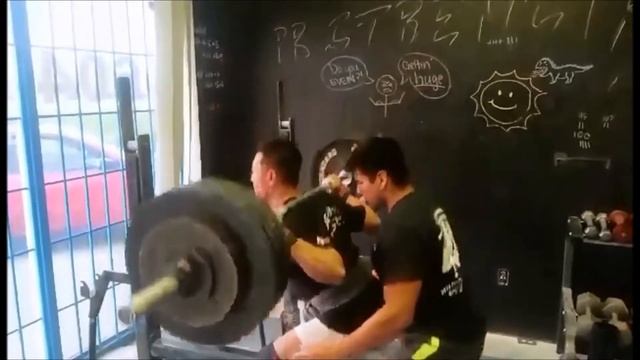 3x460 lbs. Back Squat @ 81 kg смотреть онлайн