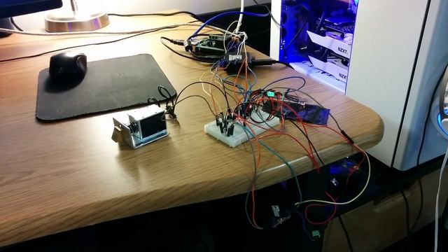 Raspberry pi w/ 12V solenoid deadbolt смотреть онлайн