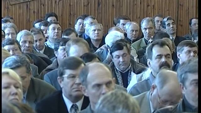 2002 03 Мегион. Принятие коллективного договора ОАО СН МНГ