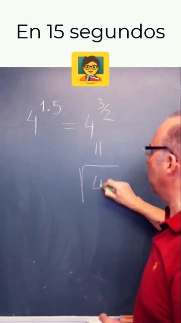 ✅ POTENCIAS de EXPONENTE un NÚMERO DECIMAL en solo 15 segundos 🏃 #potencias #matematicas #shorts смотреть онлайн