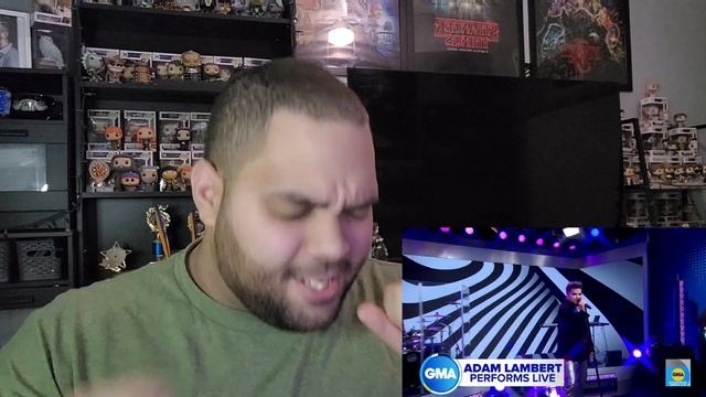 Adam Lambert - Holding Out For A Hero Live Performance |REACTION| First Listen смотреть онлайн