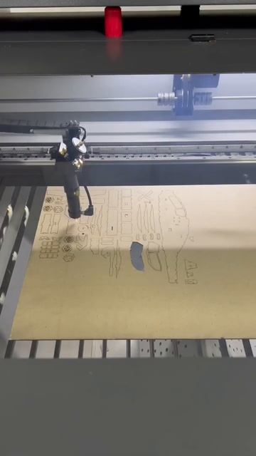 Laser cut a 3D Apache helicopter.HM Laser is a professional CO2 Laser tubes manufacturer