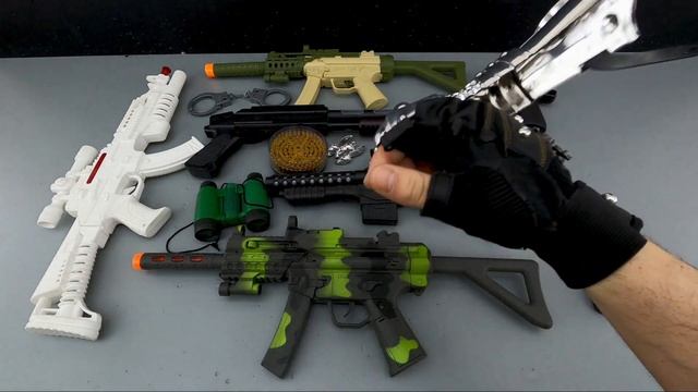 Steel Fist Gloves. Commando Rifles and Sound Light Gun! смотреть онлайн
