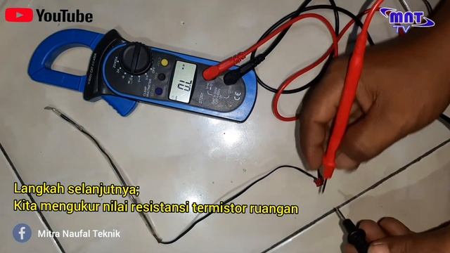 Cara cek thermistor ac split menggunakan alat ukur смотреть онлайн
