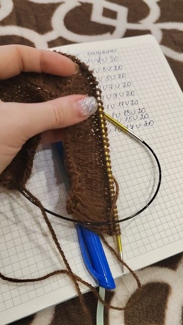 Следки спицами 👌Начало положено #shorts смотреть онлайн