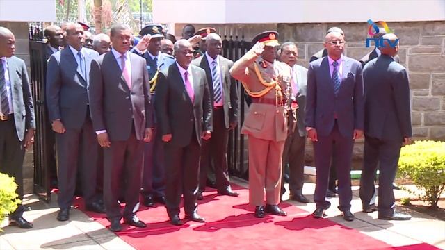President Magufuli lays wreath at the Mzee Jomo Kenyatta mausoleum смотреть онлайн
