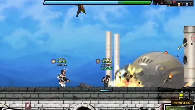 Metal Assault Herz Mission-Team Boss Fight Video