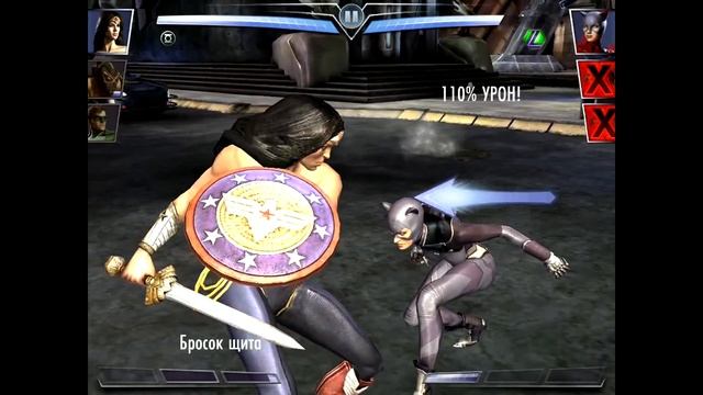 INJUSTICE! Битва 12! 5 боев - 5 побед!!! Легко! Бейн, Зеленый Фонарь и Чудо Женщина! смотреть онлайн